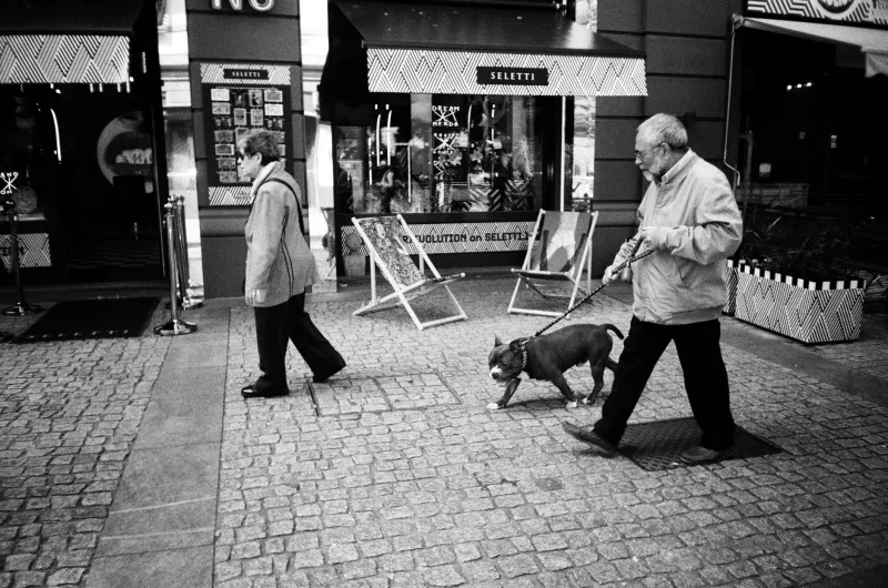 Nonna, nonno e il cane: il trio che tiene insieme l'anima delle comunità italiane